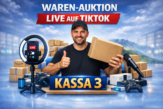 TikTok Live Auktion - Kassa 3